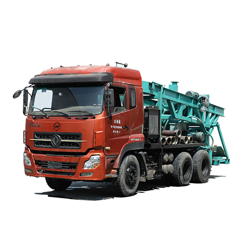 10寸後八輪汽(qi)車鑽機