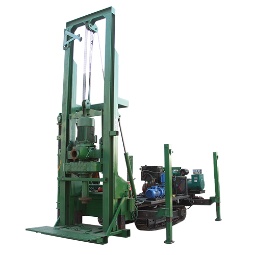 7寸鋼(gang)履帶反循環鑽(zuàn)機